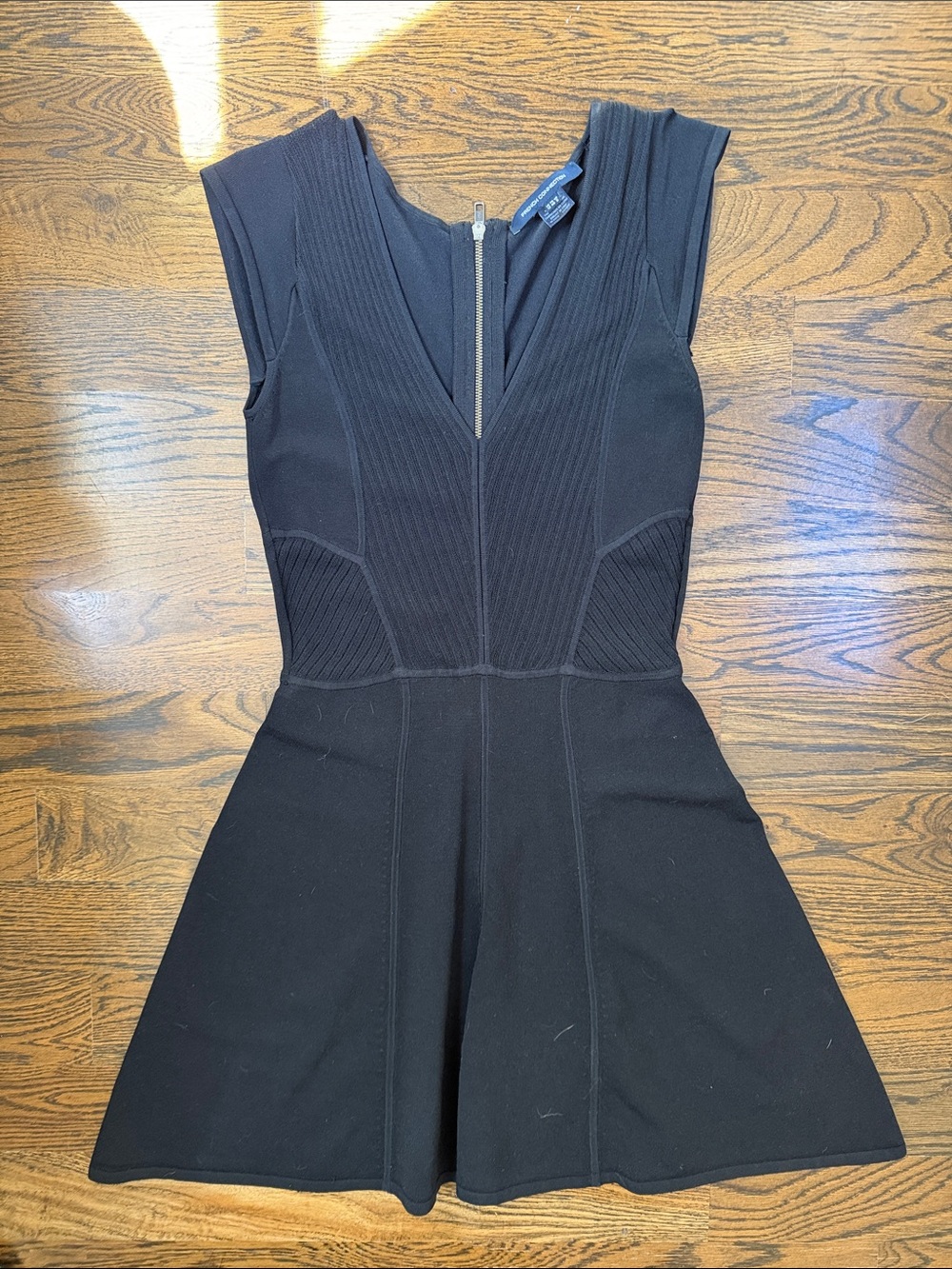 French Connection Black Mini Dress Size 8